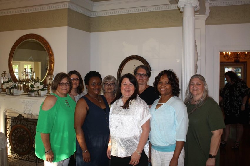 Pictured are: Back row, from left, Andrea Mitchell, Joyce Wilkerson and Diane Killen. Front row, from left, Teresa Talbert, LaWanda Dawkins, Kim Price, Tammy Wells and Tia Graff.